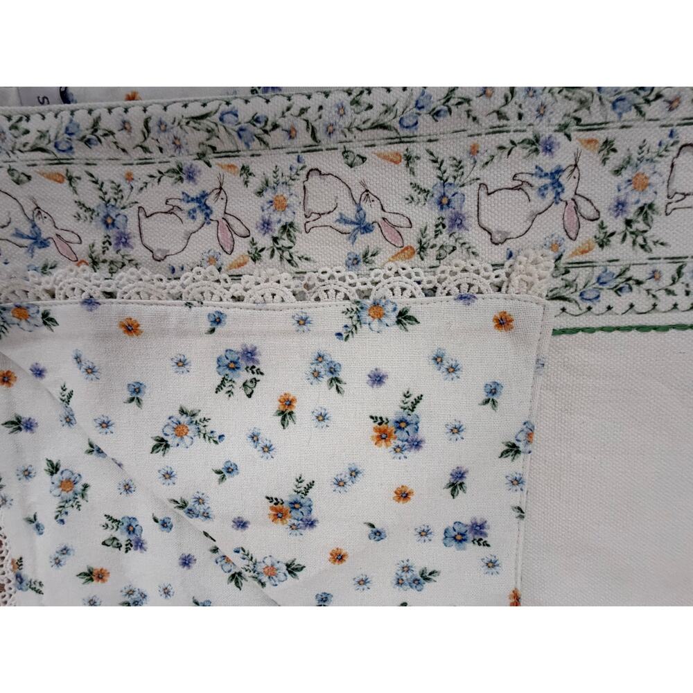 Shabby Chic NEW Reversible Table Runner 14"X72" Cottage Core - Picture 7 of 7